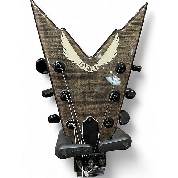 Used Dean Stealth Floyd FM BLACK FADE BURST Solid Body Electric Guitar