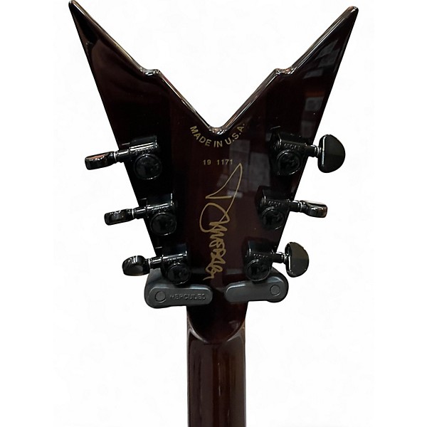 Used Dean Stealth Floyd FM BLACK FADE BURST Solid Body Electric Guitar