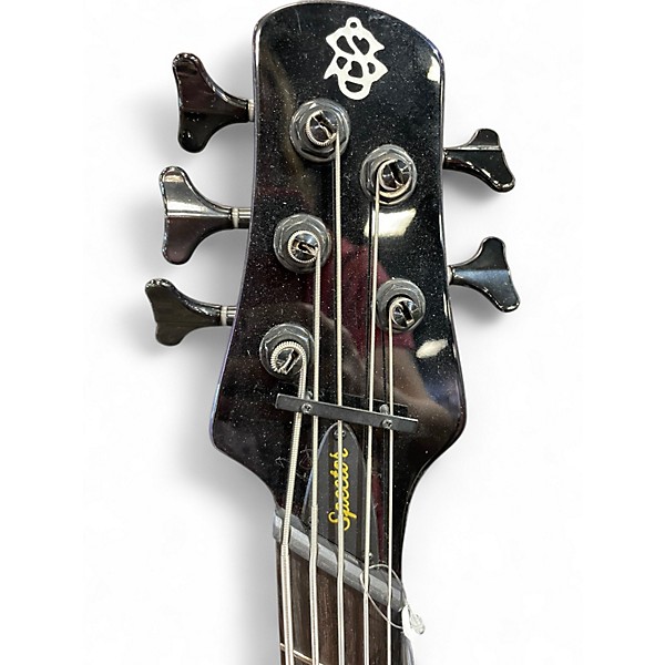 Used Spector NS Dimension 5 Plum Electric Bass Guitar