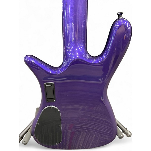 Used Spector NS Dimension 5 Plum Electric Bass Guitar