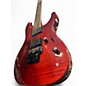 Used ESP LTD M200FM RED TRANS FLAME Solid Body Electric Guitar
