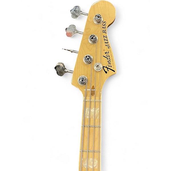 Used Fender USA Geddy Lee Signature Jazz Bass Black Electric Bass Guitar