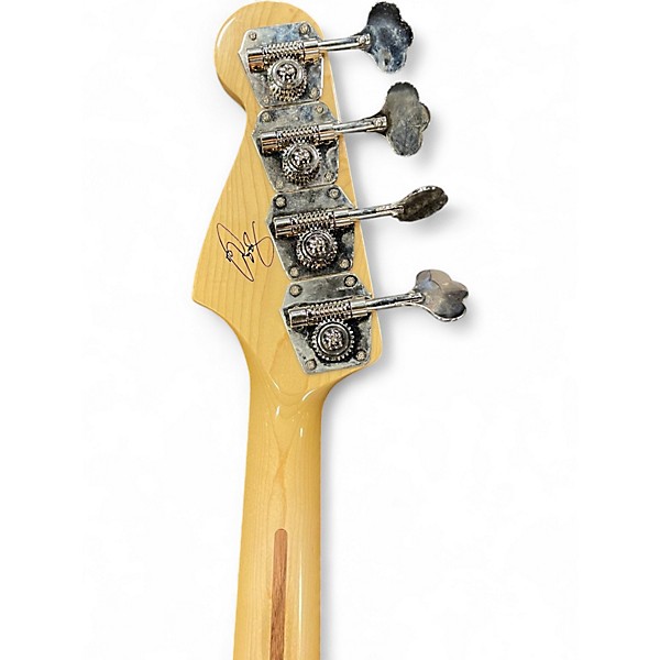 Used Fender USA Geddy Lee Signature Jazz Bass Black Electric Bass Guitar