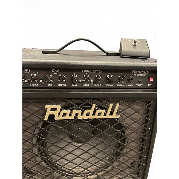 Used Randall RG80 80W Guitar Combo Amp