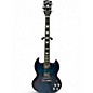 Used 2023 Gibson SG Modern Blueberry Burst Solid Body Electric Guitar thumbnail