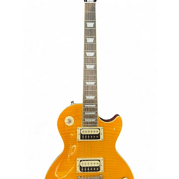 Used Epiphone Slash Signature Les Paul Classic Yellow Solid Body Electric Guitar