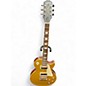 Used Epiphone Les Paul Classic Gold Solid Body Electric Guitar thumbnail