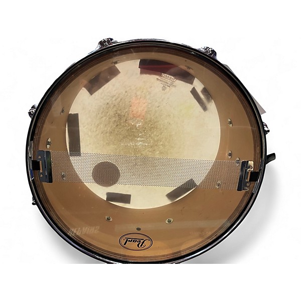 Used Mapex 6.5X14 Mars Pro Series Snare Trans Teal Drum