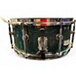 Used Mapex 6.5X14 Mars Pro Series Snare Trans Teal Drum