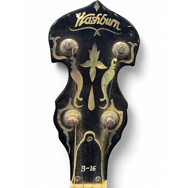 Vintage 1990s Washburn B16 NATURAAL Banjo