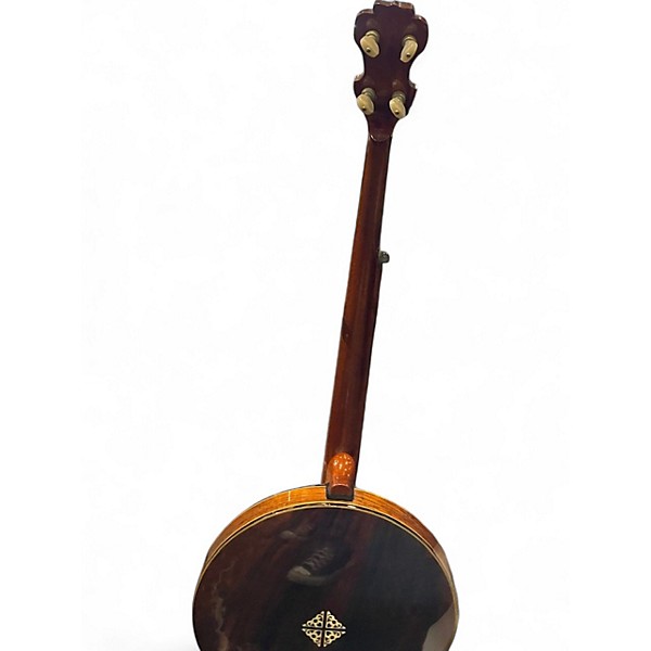Vintage 1970s Aria MIJ Natural Banjo