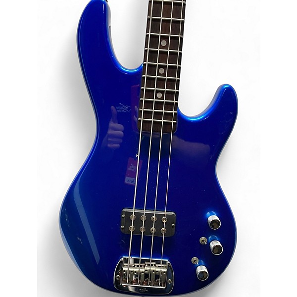 Used G&L L1500 Metallic Blue Electric Bass Guitar