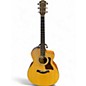 Used Taylor 214CE Deluxe Natural Acoustic Electric Guitar thumbnail