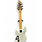 Used Schecter Guitar Research Demon 7 String White Solid Body Electric Guitar