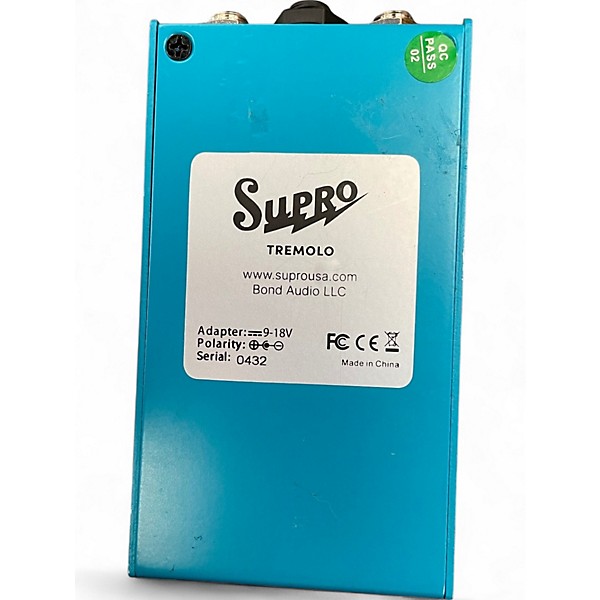 Used Supro DUAL MODE TREMOLO Effect Pedal