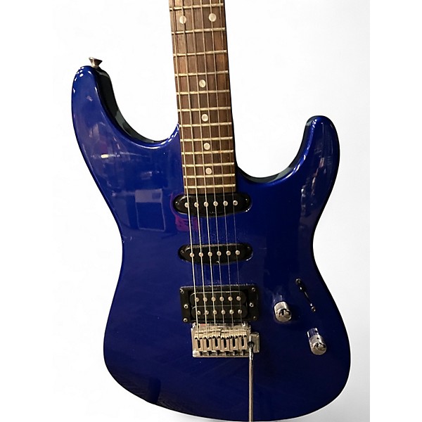 Used Squier SHOWMASTER BLUE Solid Body Electric Guitar