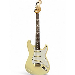 Vintage 1983 Fender STD 62 Stratocaster White Solid Body Electric Guitar