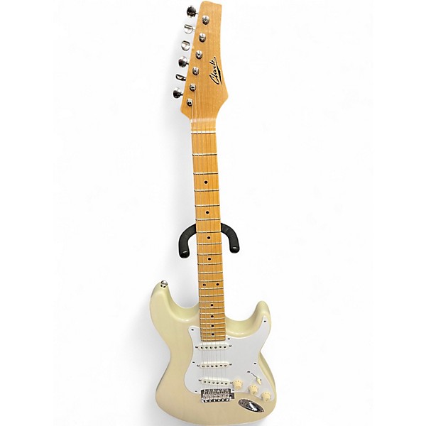 Used Clark Guitars S-STYLE Blonde Solid Body Electric Guitar