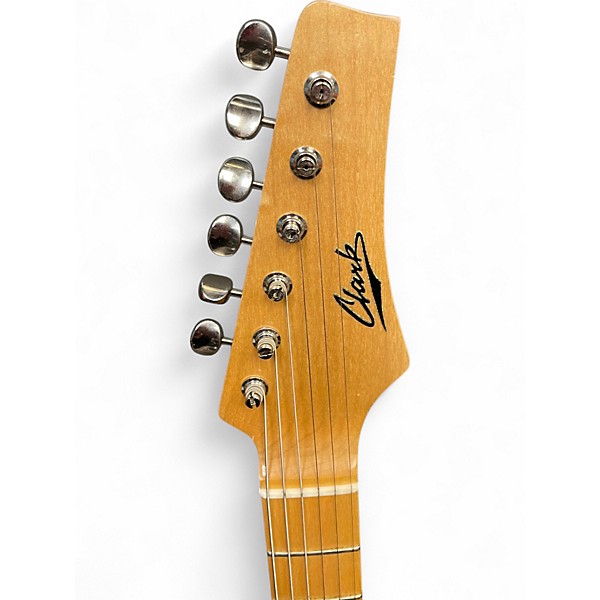 Used Clark Guitars S-STYLE Blonde Solid Body Electric Guitar