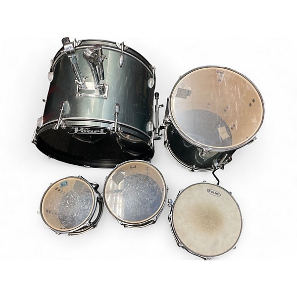 Used Pearl 5 Piece Roadshow  Charcoal Metallic Drum Kit