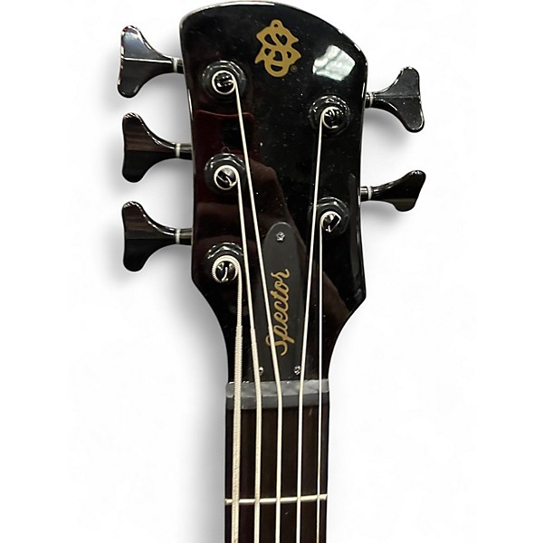 Used Spector Performer 5 Blue Electric Bass Guitar