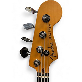 Used 2024 Fender American Ultra Jazz Bass Texas Tea Electric Bass Guitar