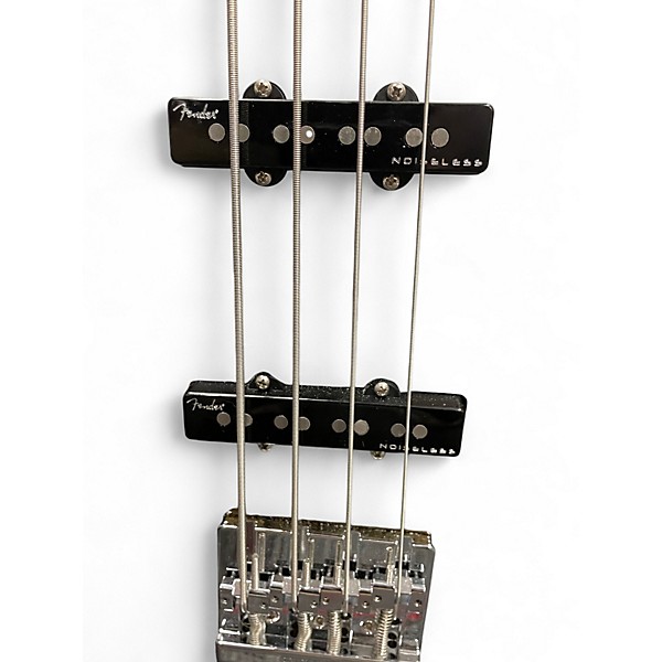 Used 2024 Fender American Ultra Jazz Bass Texas Tea Electric Bass Guitar