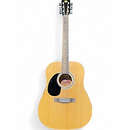 Used Rogue RG-624 Worn Natural Acoustic Guitar