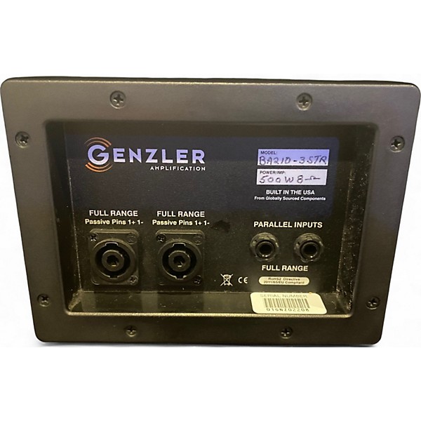 Used Genzler Amplification BA210-3STR Bass Cabinet