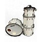 Used Ludwig 5 Piece Legacy Mahogany White Marine Pearl Drum Kit thumbnail