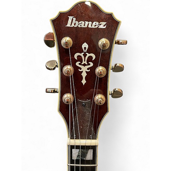 Used Ibanez AS153A Artstar Brown Sunburst Hollow Body Electric Guitar