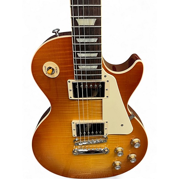 Used 2021 Gibson Les Paul Standard 1960S Neck Unburst Solid Body Electric Guitar