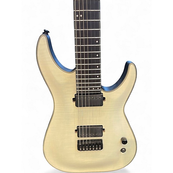 Used Schecter Guitar Research km7 mkI white Solid Body Electric Guitar