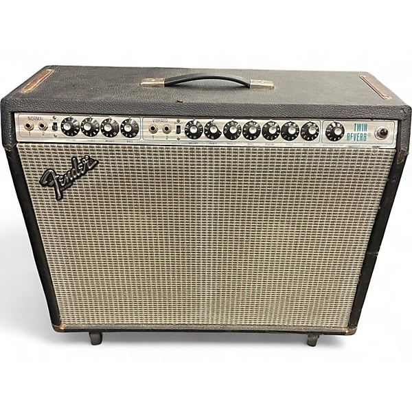 Used Fender Twin Reverb 2x12 Tube Guitar Combo Amp