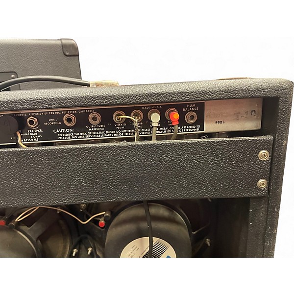 Used Fender Twin Reverb 2x12 Tube Guitar Combo Amp