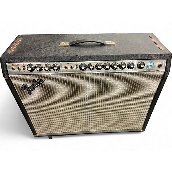 Used Fender Twin Reverb 2x12 Tube Guitar Combo Amp