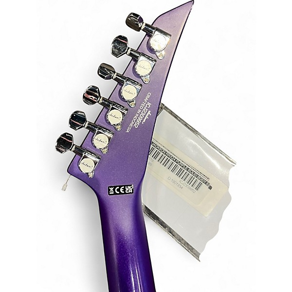 Used Jackson RRX24 Purple Solid Body Electric Guitar