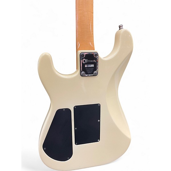 Used 1980s Charvel MODEL 3 Vintage White Solid Body Electric Guitar