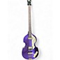 Used 2021 Hofner 62 CUSTOM SHOP VIOLIN BASS Purple Electric Bass Guitar thumbnail