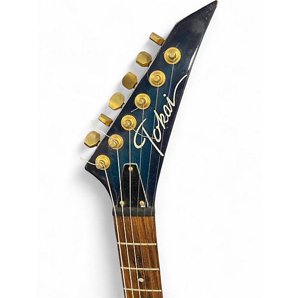 Used Tokai JSR Blue Burst Solid Body Electric Guitar