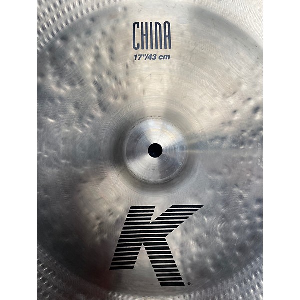 Used Zildjian 17in K China Cymbal