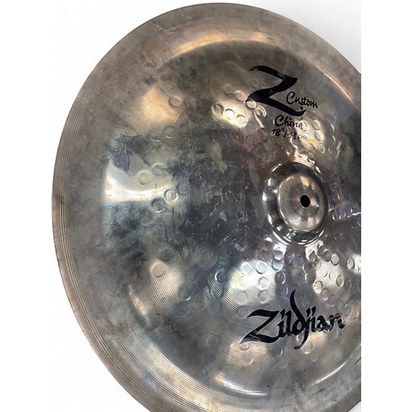Used Zildjian 18in Z Custom china Cymbal