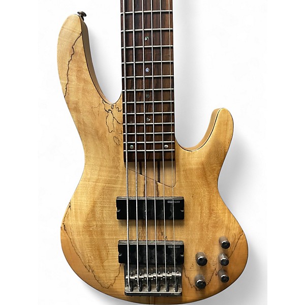 Used 2016 ESP LTD B206SM 6 String Natural Electric Bass Guitar