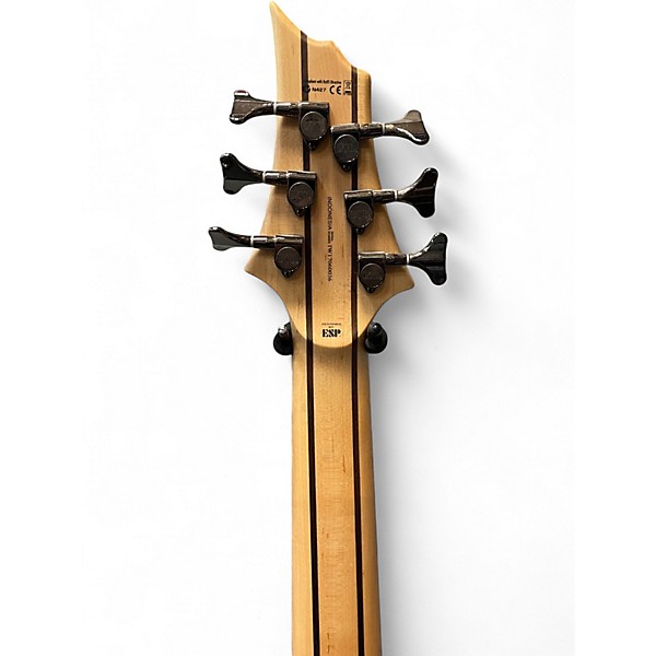 Used 2016 ESP LTD B206SM 6 String Natural Electric Bass Guitar