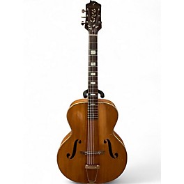 Used Harmony Patrician Archtop Natural Acoustic Guitar