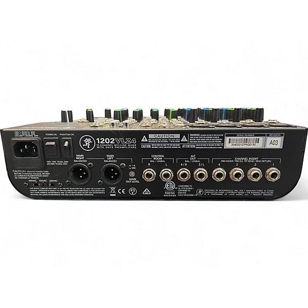 Used Mackie 1202VLZ4 Unpowered Mixer