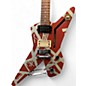 Used 2021 EVH Striped Series Shark Custom Graphic Solid Body Electric Guitar