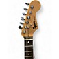 Used Miscellaneous PARTSCASTER Silver Sparkle Solid Body Electric Guitar