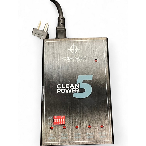 Used Coda Music CLEAN POWER 5 Power Supply