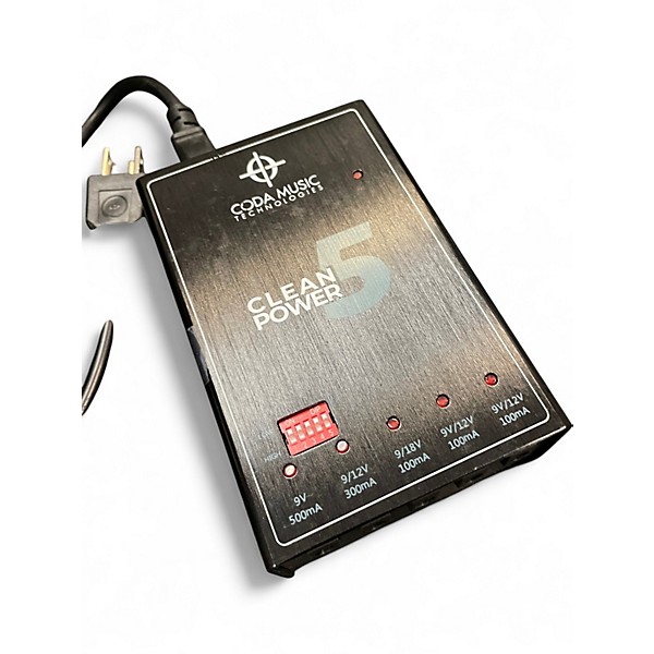 Used Coda Music CLEAN POWER 5 Power Supply